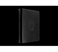 Esv Men's Study Bible (Trutone, Charcoal, Shield Design)