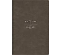 ESV/NBLA, Bilingual Bible, Leathersoft, Grey/ ESV/NBLA, Biblia Bilingüe, Leathersoft, Gris