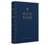 ESV Pew and Worship Bible, Large Print (Hardcover, Blue)