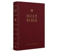 ESV Pew and Worship Bible, Large Print (Hardcover, Burgundy)