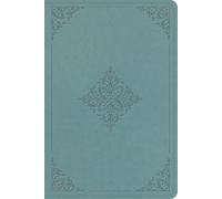 ESV Single Column Heritage Bible (Trutone, Paris Sky, Fleur-De-Lis Design)