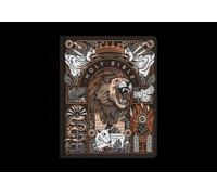 Esv Single Column Journaling Bible, Artist Series, Red Letter (Hardcover, Joshua Noom, The Lion And The Lamb)