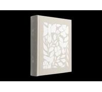 Esv Single Column Journaling Bible, Hosanna Revival Series (Cloth Over Board, Norfolk Design)