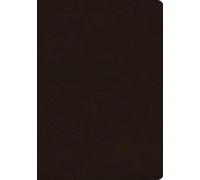 Esv Single Column Journaling Bible, Large Print (Trutone, Deep Brown)