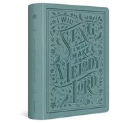 ESV Single Column Journaling Bible, Large Print (Trutone, Paris Sky, Judges 5:3 Design)