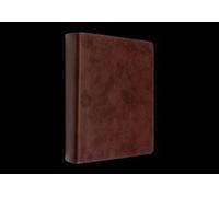 Esv Single Column Journaling Bible (Trutone, Chestnut, Leaves Design)