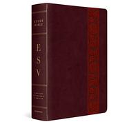 ESV Study Bible: English Standard Version Mahogany Trutone Trellis Design