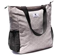 ESVAN Grand sac fourre-tout original résistant à l'eau pour salle de sport, plage, voyage, motif floral, Large, Tendance