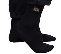 ESVED Chaussettes Mest imperméables et respirantes - Wudu Socks Abdest soulagement, Noir , XL