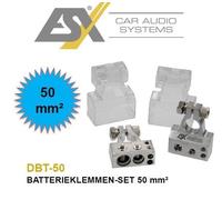 ESX DBT-50 Borniers de Batterie de Voiture Lot de 2 à 50 mm² Kit de Borniers ...