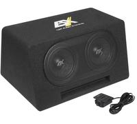 ESX DBX Double Boîtier De Subwoofer Actif Reflex DBX-206A