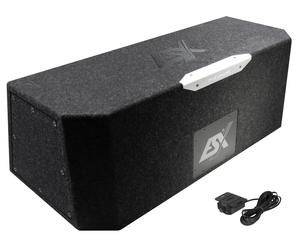ESX DBX208BPA Caisson De Basses Actif Dual Bandpass 2x 20cm