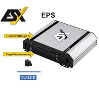 ESX Hxe 1200.1Dv2 1-Kanal Amplificateur Classe D Mono Bloc 1200 W + Basse Remote