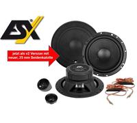 ESX HZ-6.2Cv2 2-Wege Composants Haut-Parleur Kit Horizon 16,5 CM, 200 Watt
