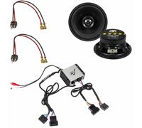 ESX Q-W124 Set Haut-Parleurs Actifs 12cm + Mini Amplificateur Plug nPlay 4 Ω