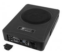 ESX Q208a pour dessous de Siège Subwoofer Actif Basse avec Amplificateur Plat