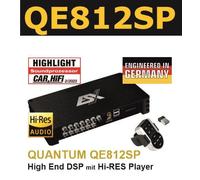 ESX QE812SP DSP 12-Channel Sound Processor QUANTUM Digital Full HD Audio Player