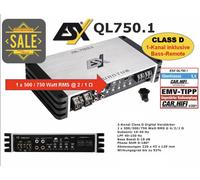 ESX QL750.1 Quantum Numérique Monobloc Mono Classe D Amplificateur 750 Watt R