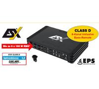 Amplificateur numérique ESX QL800.6 6 canaux classe D 750 W avec...