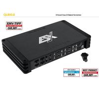ESX QL800.8 8 canaux amplificateur numérique 1000W avec télécommande...