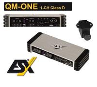 ESX QM-ONE QUANTUM 1 CANAL Mono CLASSE D Amplificateur Numérique 360W + Téléc...