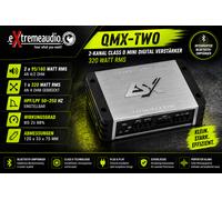 ESX QMX-TWO 2 canaux compact mini amplificateur numérique 320...