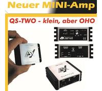 ESX QS-TWO QUANTUM Digital 2-CH AMP Mini 2 canaux amplificateur numérique 380...