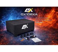 ESX QX10BXA 25 cm (10") caisson de basses actif 1000 watts + télécommande niv...