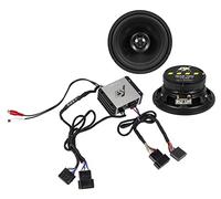 ESX QXE120 + QS-Two-ISO Haut-Parleur coaxial 12 cm + amplificateur de Puissance Compatible avec Mercedes Benz W124