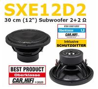 ESX SXE12D2 | 12" Pouces 30Cm Subwoofer Bass Châssis Haut-Parleur | Double Chwin