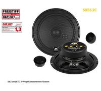 ESX SXE6.2C 16,5 cm (6,5") 2 voies composants haut-parleurs set 200 watts, 3 ...