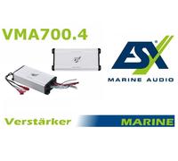 ESX VMA700.4 Marine 4 canaux classe D amplificateur 700 watts bateaux marine ...