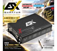 ESX VX5000PRO Amplificateur De Basse Mono 1 Canal