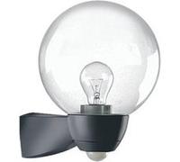 AL Monza/Garda Lampe À Capteur 77W HV-HALOGEN Noir Mat Verre Clair