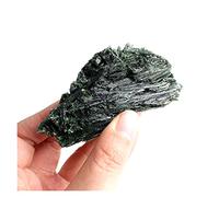 ESYEM 1PC 10-30g Cristaux de Diopside Vert Naturel Pierre de Roche Brute spécimen gemmes enseignement Recherche Collection décor Reiki en Cristal de Pierre (Color : Diopside a, Size : 10-30g)
