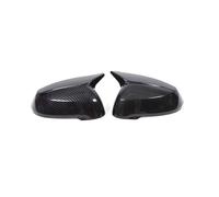 ESyem Boîtier rétroviseur Voiture Autocollant rétroviseur extérieur Fibre Carbone ABS pour X1 pour iX1 U11 2023-2024 Accessoires Voiture, 2 pièces, Conduite à Gauche