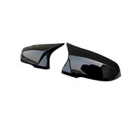 ESyem Boîtier rétroviseur Voiture Lot 2 Coques rétroviseur Noir Carbone pour séries 1 2 3 4 XM 220i 328i 420i F20 F21 F22 F23 F30 F32 F33 F36 pour X1