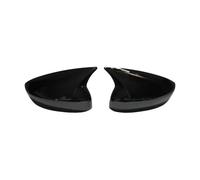 ESyem Boîtier rétroviseur Voiture Lot 2 Coques rétroviseurs Rechange en Fibre de Carbone pour CX5 pour CX-5 2017 2018 2019 2020 2021 2022 2023