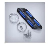 ESyem Bouclier Thermique Echappement Couvercle De Protection Thermique Universel pour Tuyau D'échappement De Moto, Coussin D'isolation, Pièces Modifiées