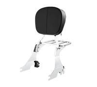 ESyem Dossier Arrière Détachable Dossier De Moto Sissy Bar Et Porte-Bagages pour pour Sportster XL883 1200 48 72 Quarante Huit 883 Superlow 2004 - 2023