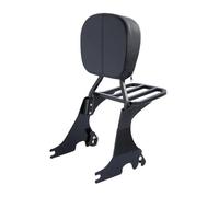 ESyem Dossier Arrière Détachable Dossier De Moto Sissy Bar Et Porte-Bagages pour pour Sportster XL883 1200 48 72 Quarante Huit 883 Superlow 2004 - 2023