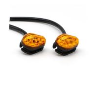 ESyem Moto Clignotants Accessoires Moto, Clignotant Universel À LED, Mini pour YZF R1 SM R6 R25 R3 R15 R125 YBR125 250
