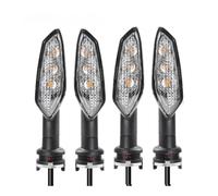 ESyem Moto Clignotants Clignotant Avant Et Arrière À LED pour Moto, pour Modèles pour FZ1 FZ03 FZ6 FZ07 FZ8 FZ09 FZ10 FZ16 FZ25 FZ150 FZ250 FZS150