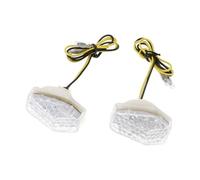 ESyem Moto Clignotants Clignotants LED Universels pour Moto, 2 Pièces pour GSXR K1-K4 SV600/1000 pour Bandit 600S/12005 DL650