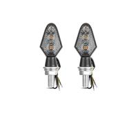 ESyem Moto Clignotants Mini Feux Clignotants À Lentille 8 Mm pour Moto, Feu De Position Latéral À LED pour pour pour Hyosung pour 12 V