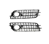 ESyem Voiture Grille Phare Calandre Avant pour A4 B8 pour S-Line S4 2008 2009 2010 2011 2012 Couvercle calandre feu antibrouillard 8K0807681C01C, 8K0807682C