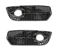 ESyem Voiture Grille Phare Paire grilles Protection pour phares antibrouillard pour Q5 2009 2010 2011 2012, Accessoires Voiture 8R0807681E 8R0807682E