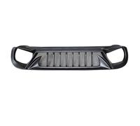 ESyem Voiture Grille Phare pour pour Renegade 2016 2017 2018, calandre Course Carbone Noir Mat, Accessoires extérieurs