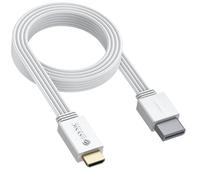 eSynic Adaptateur Wii vers HDMI Câble Convertisseur Wii vers HDMI 200cm HD1080p Prend en Charge Le Mode d'Affichage Wii 720p Plug and Play Compatible avec Wii, Wii U, HDTV, Moniteur