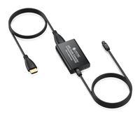 eSynic Extracteur audio ARC professionnel - Adaptateur audio ARC vers optique avec prise en charge DAC 192 kHz Dolby 5.1/DTS/PCM 2.0 - Plug & Play - Alimenté par USB pour TV vers barre de son - Non